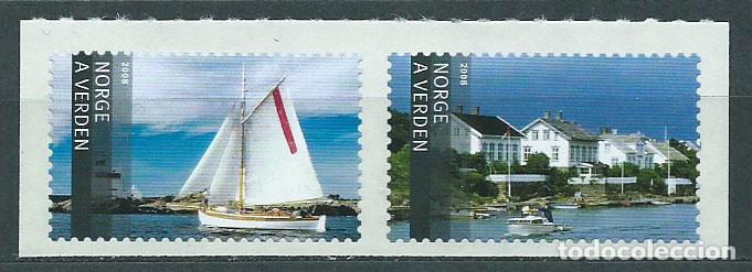 Selos: Noruega Correo 2008 Yvert 1596/97 ** Mnh Turismo