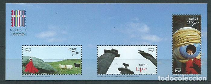 Sellos: Noruega - Hojas Yvert 37 ** Mnh