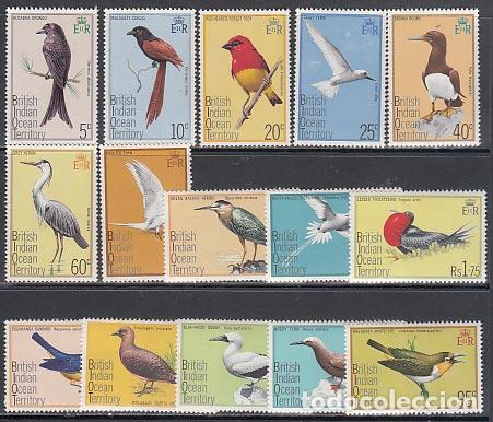 Sellos: Oceano Indico - Correo Yvert 63/72 ** Mnh Fauna aves