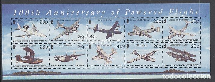 Sellos: Oceano Indico - Correo Yvert 273/82 ** Mnh Aviones