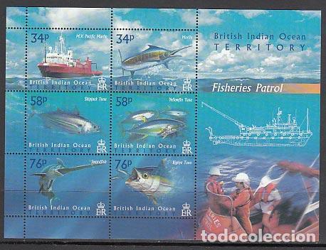 Sellos: Oceano Indico - Correo Yvert 283/8 ** Mnh Barcos. Fauna