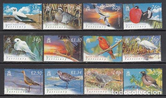 Sellos: Oceano Indico - Correo Yvert 289/300 ** Mnh Fauna aves