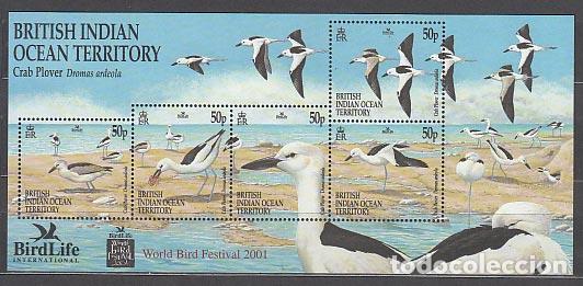 Sellos: Oceano Indico - Hojas Yvert 16 ** Mnh Fauna aves