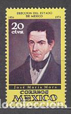 Sellos: Mexico - Correo 1975 Yvert 814 ** Mnh Personaje