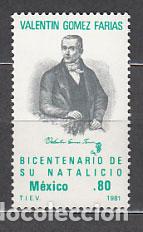 Sellos: Mexico - Correo 1981 Yvert 921 ** Mnh Personaje