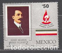 Sellos: Mexico - Correo 1986 Yvert 1173 ** Mnh Personaje