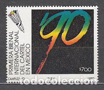 Sellos: Mexico - Correo 1990 Yvert 1316 ** Mnh