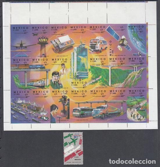 Sellos: Mexico - Correo 1991 Yvert 1375/96 ** Mnh