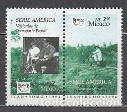 Sellos: Mexico - Correo 1994 Yvert 1581/2 ** Mnh Upaep