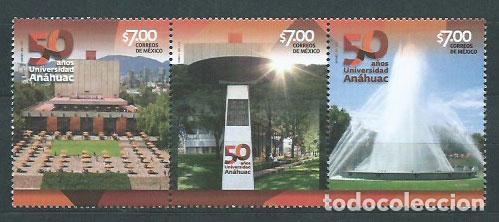 Briefmarken: Mexico Correo 2014 Yvert 2878/80 ** Mnh Universidad