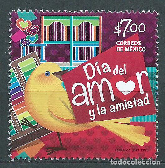 Briefmarken: Mexico Correo 2017 Yvert 3029 ** Mnh Dia Amor y Amistad