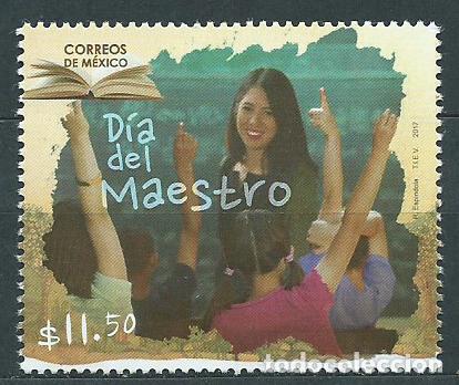 Briefmarken: Mexico Correo 2017 Yvert 3043 ** Mnh Dia del Maestro