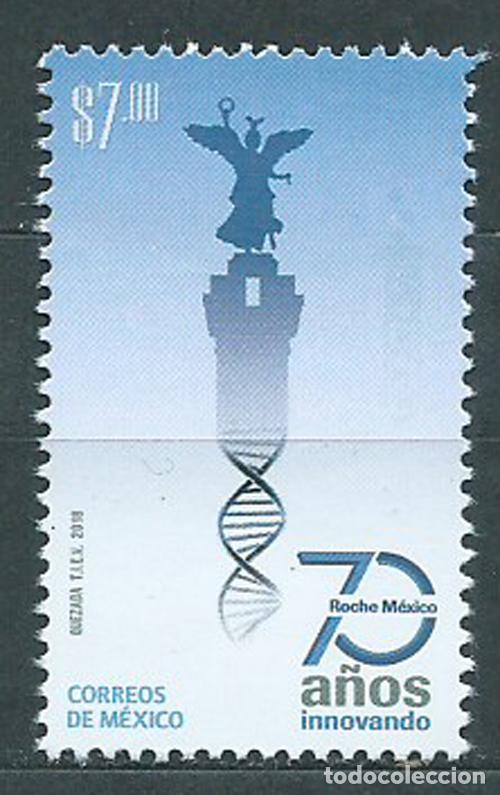 Briefmarken: Mexico Correo 2018 Yvert 3110 ** Mnh 70 A&ntilde;os Roche