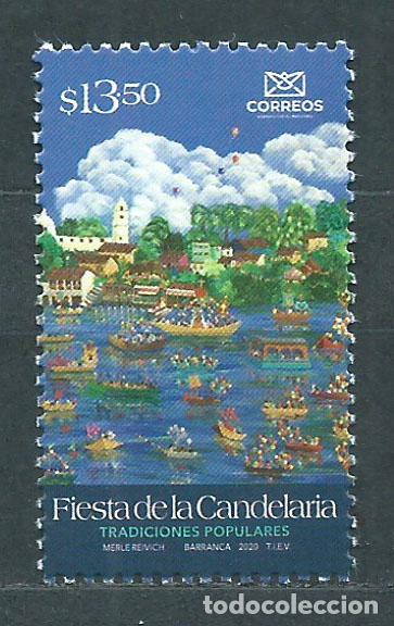 Briefmarken: Mexico Correo 2020 Yvert 3201 ** Mnh Candelaria