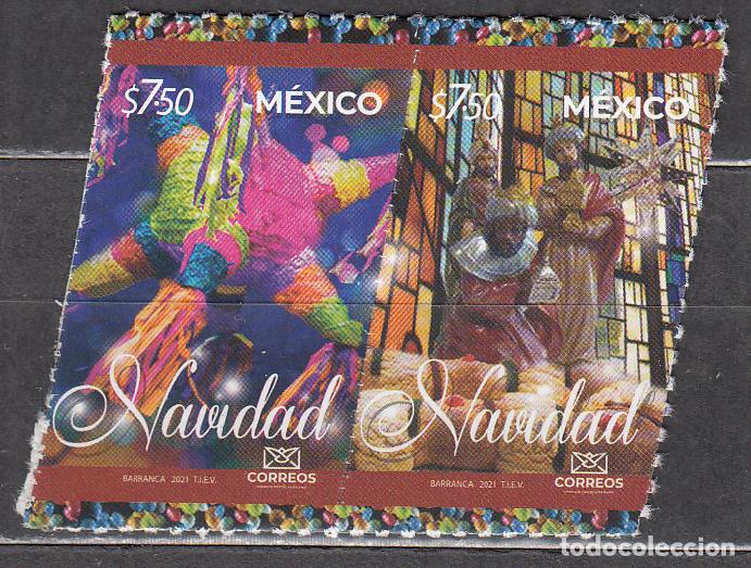 Briefmarken: Mexico Correo 2021 Yvert 3291/92 ** Mnh Navidad