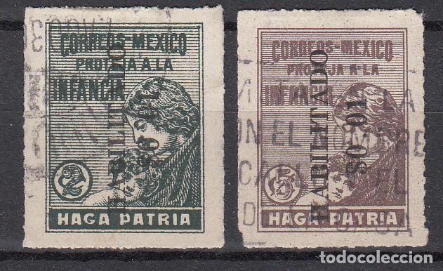 Briefmarken: Mexico Correo 1930 Yvert 473/74 usado
