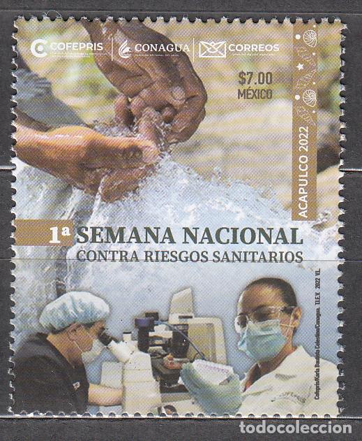 Briefmarken: Mexico Correo 2022 Yvert 3336 ** Mnh Semana Nacional Riesgos Sanitarios