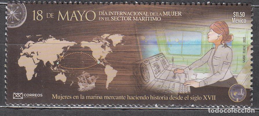 Briefmarken: Mexico Correo 2022 Yvert 3340 ** Mnh 18 de Mayo - Dia Internacional de la Mujer