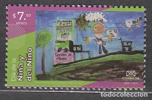 Briefmarken: Mexico Correo 2022 Yvert 3338 ** Mnh Dia del Ni&ntilde;o
