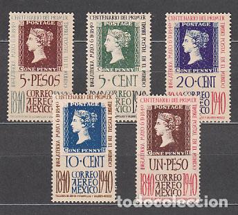 Briefmarken: Mexico - Aereo Yvert 96/100 ** Mnh Filatelia