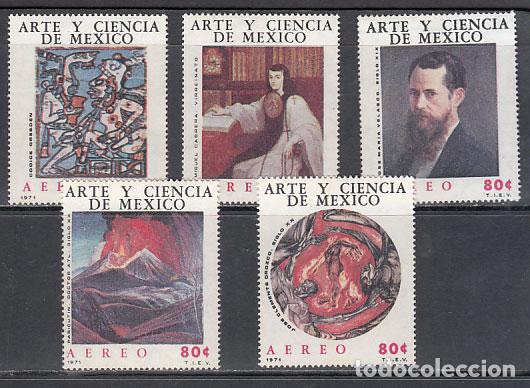 Briefmarken: Mexico - Aereo Yvert 315/9 ** Mnh Arte
