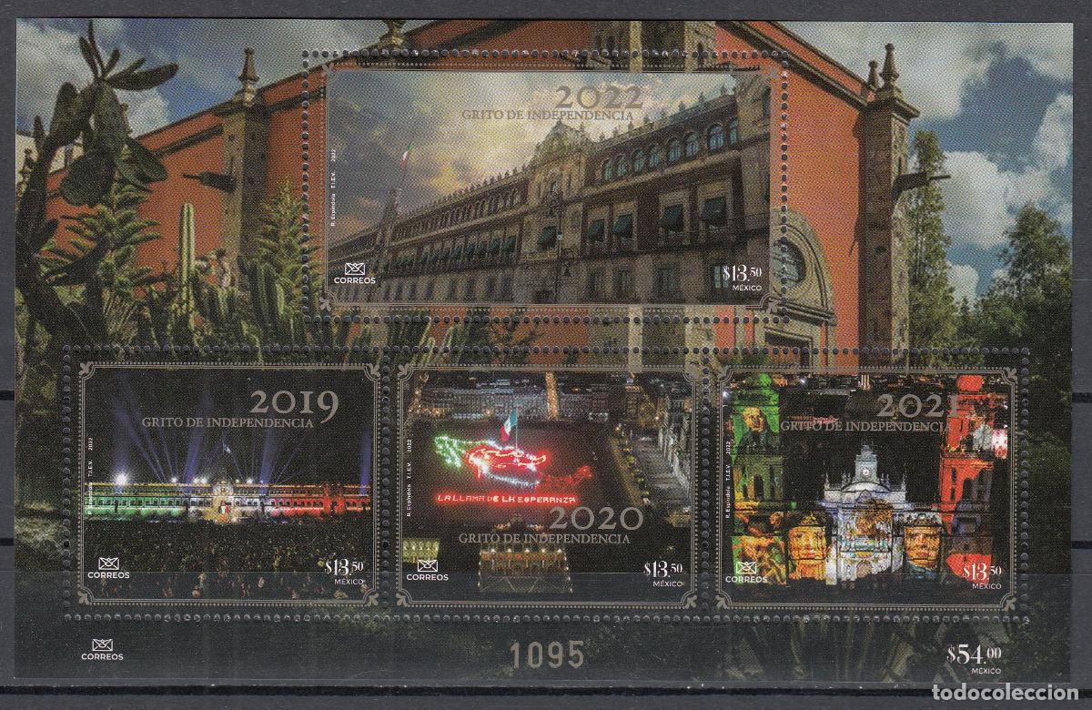Briefmarken: Mexico Hojas Yvert 93 ** Mnh Grito Independencia