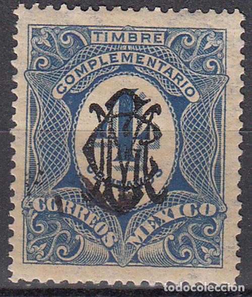 Briefmarken: Mexico Tasa Yvert 13 Sobrecarga M. * Mh