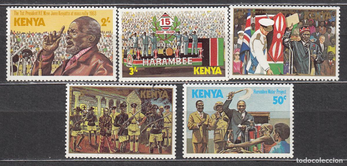 Sellos: Kenya - Correo Yvert 124/28 ** Mnh