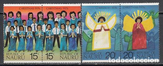 Sellos: Nauru - Correo Yvert 143/6 ** Mnh Navidad