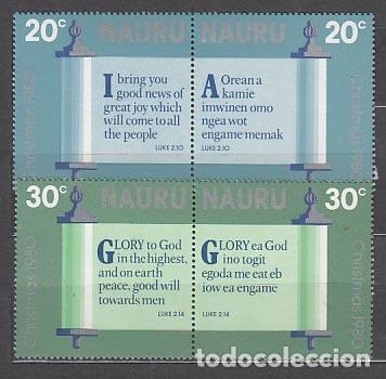 Sellos: Nauru - Correo Yvert 214/7 ** Mnh