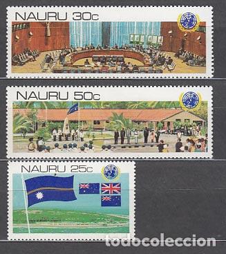Sellos: Nauru - Correo Yvert 218/20 ** Mnh
