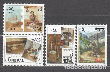 Briefmarken: Nepal - Correo Yvert 620/3 ** Mnh