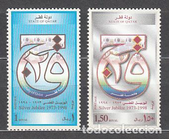 Sellos: Qatar - Correo Yvert 766/7 ** Mnh Universidad de Qatar