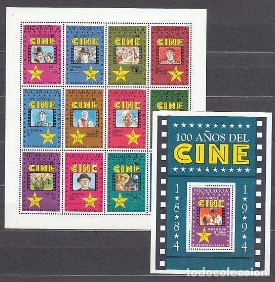 Sellos: Nicaragua - Correo 1994 Yvert 1883/94 + H 236 ** Mnh