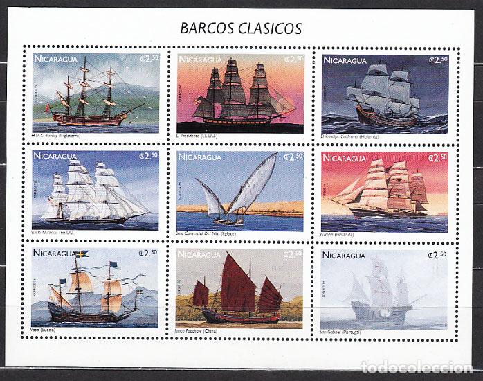 Sellos: Nicaragua - Correo 1996 Yvert 2160/8 ** Mnh