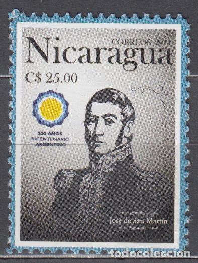 Sellos: Nicaragua Correo 2011 Yvert 2689 ** Mnh Personaje