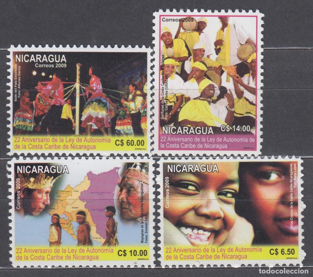 Sellos: Nicaragua Correo 2009 Yvert 2673/76 ** Mnh