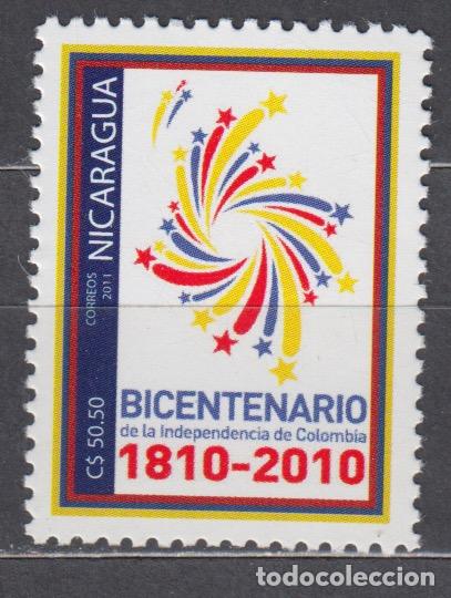 Sellos: Nicaragua Correo 2012 Yvert 2691 ** Mnh Bicentenario de la Independencia de Colo