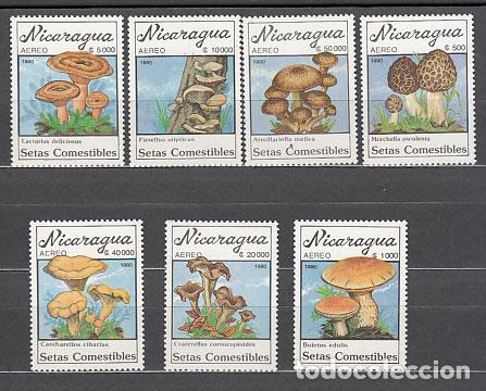 Sellos: Nicaragua - Aereo Yvert 1314/20 ** Mnh Setas