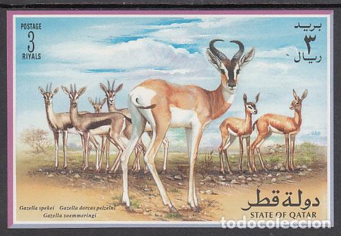 Sellos: Qatar - Hojas Yvert 6 ** Mnh Fauna