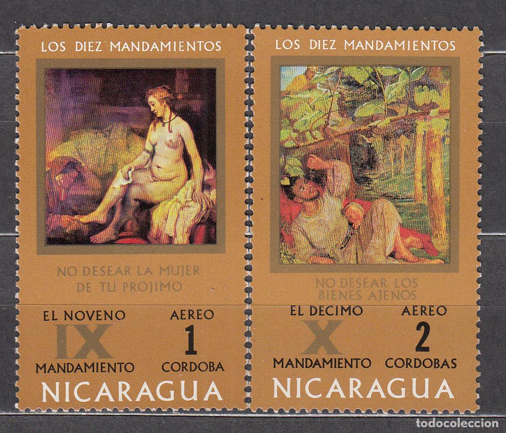 Sellos: Nicaragua - Aereo Yvert 730/31 ** Mnh Pinturas