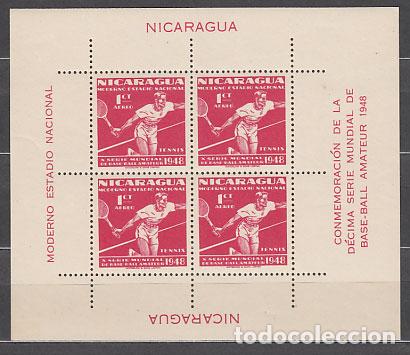 Sellos: Nicaragua - Hojas Yvert 50/62 * Mh Deportes