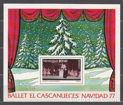 Sellos: Nicaragua - Hojas Yvert 136 ** Mnh Navidad