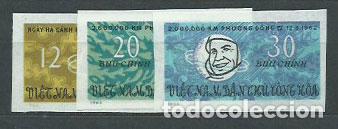 Sellos: Vietnam del Norte - Correo Yvert 328/30 Sin dentar ** Mnh Astro