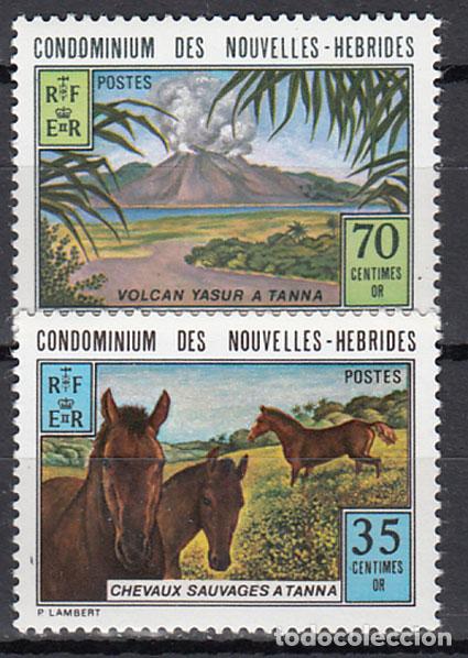 Stamps: Nuevas Hebridas - Correo Yver 370/71 ** Mnh Fauna