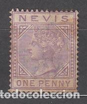 Selos: Nevis - Correo Yvert 19 (*) Mng Reina Victoria