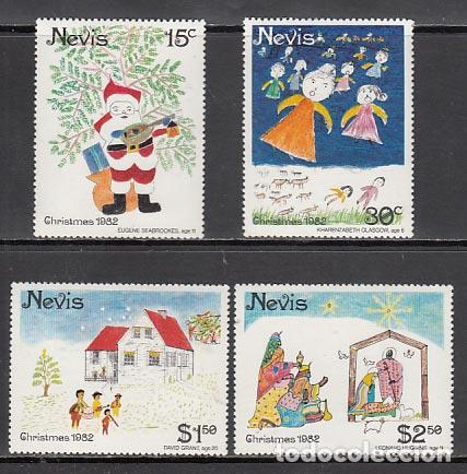 Selos: Nevis - Correo Yvert 100/3 ** Mnh Navidad