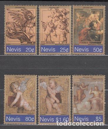 Selos: Nevis - Correo Yvert 1081/6 ** Mnh Navidad