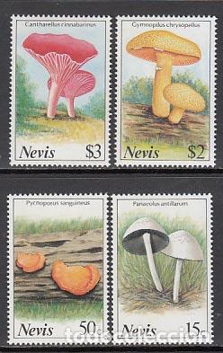 Selos: Nevis - Correo Yvert 478/81 ** Mnh Setas