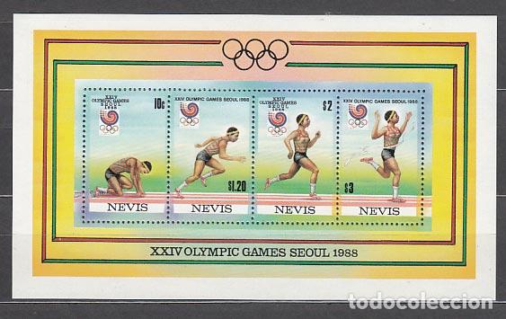 Selos: Nevis - Hojas Yvert 21 ** Mnh Olimpiadas de Seul